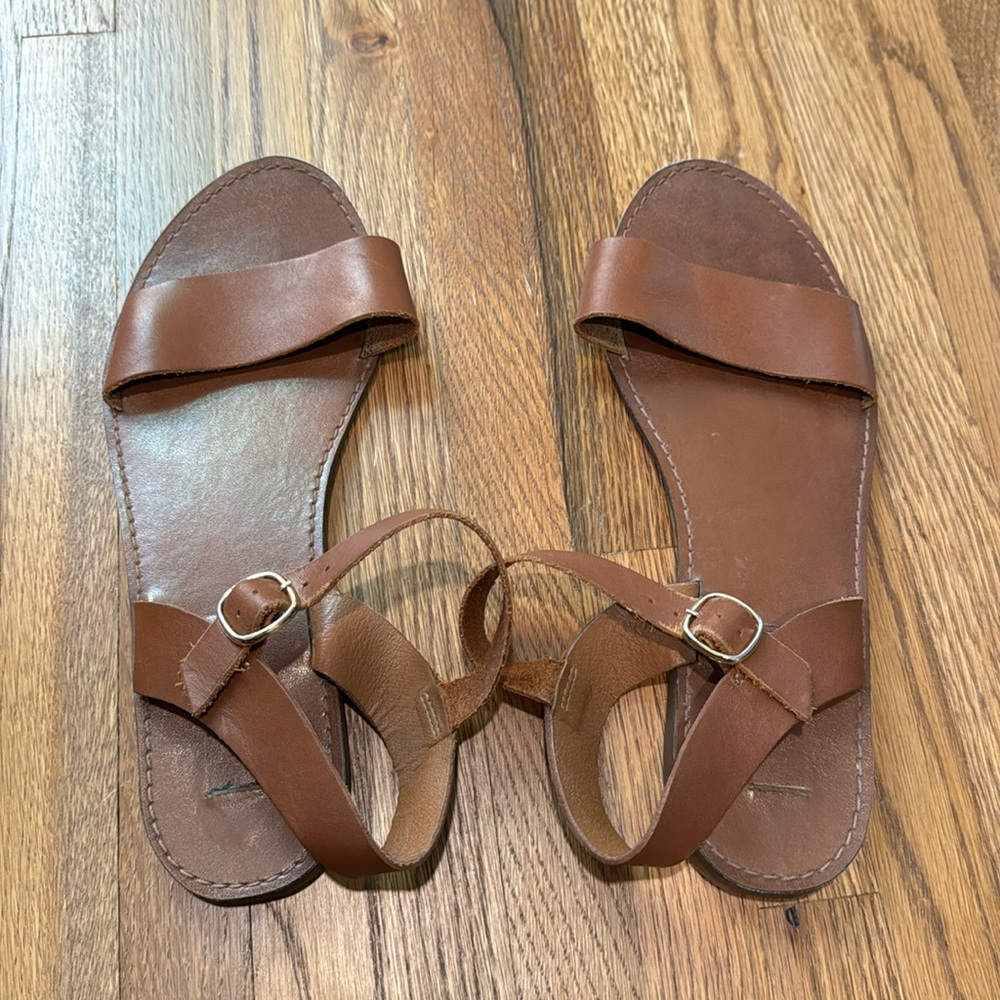 Steve Madden Donddi Tan Leather, size 9